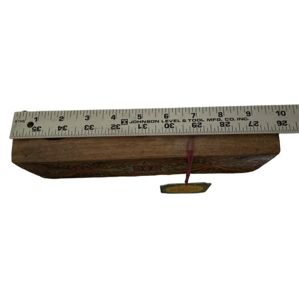 Handcrafted Jaipur In Bloom Wooden Votive Candle Holder With Floral Design - Picture 9 of 10